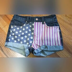 RUE 21 U.S.A Shorts size 1/2 Red White Blue